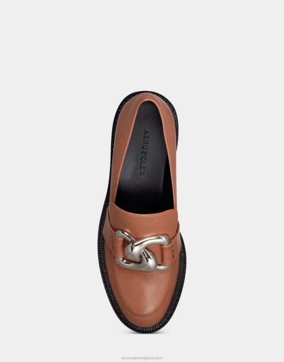 loafer bruin leer Aerosoles 0V00176 vrouwen