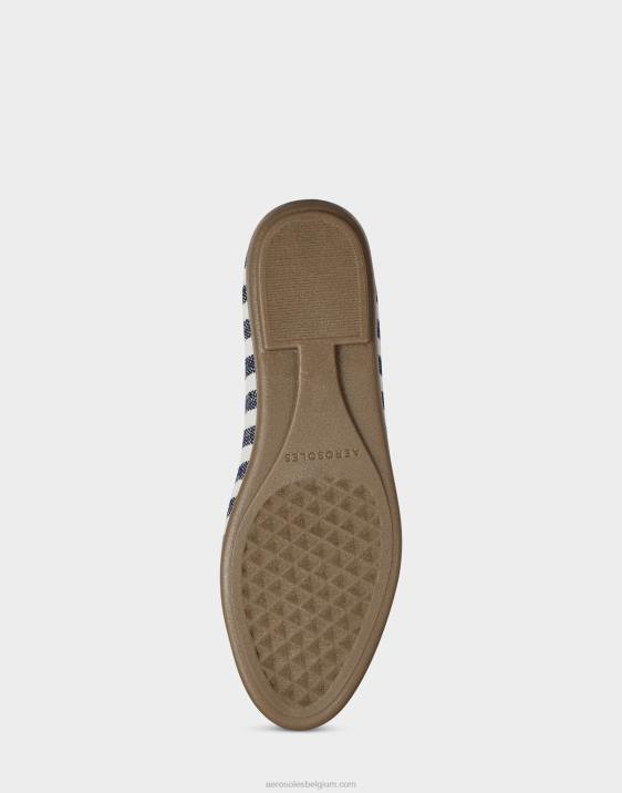 loafer donkerblauwe streepstof Aerosoles 0V00207 vrouwen