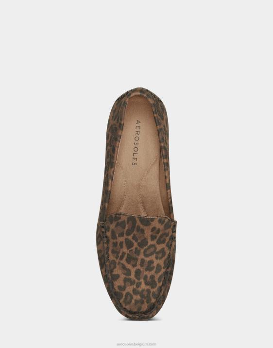 loafer luipaard imitatie suède Aerosoles 0V00150 vrouwen