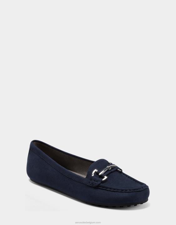 loafer marine imitatie suède Aerosoles 0V00167 vrouwen