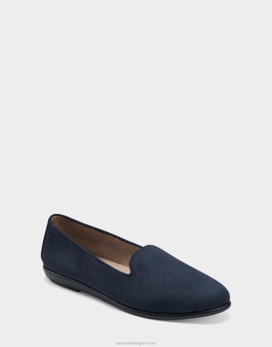 loafer marine imitatie suède Aerosoles 0V00182 vrouwen