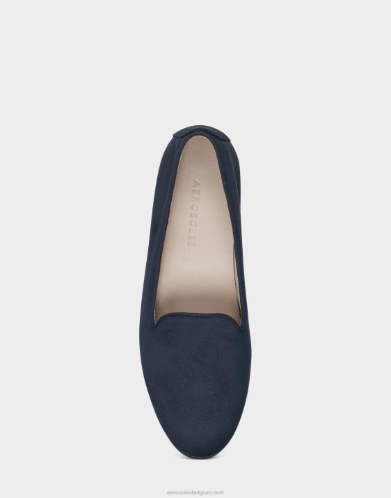 loafer marine imitatie suède Aerosoles 0V00182 vrouwen