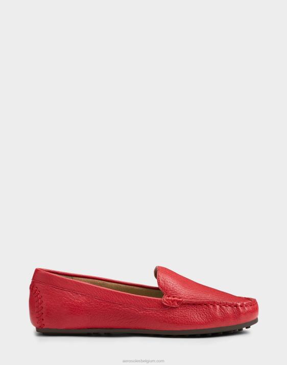 loafer rood echt leer Aerosoles 0V00148 vrouwen