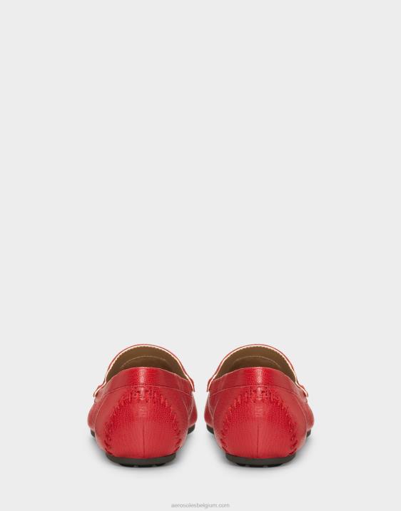 loafer rood echt leer Aerosoles 0V00148 vrouwen