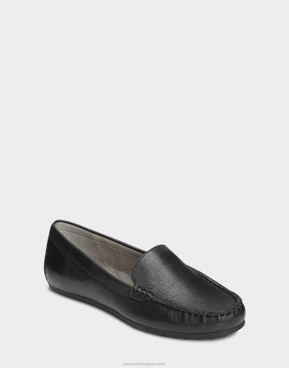 loafer zwart echt leer Aerosoles 0V00145 vrouwen