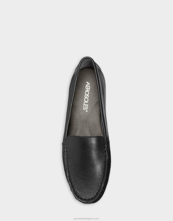 loafer zwart echt leer Aerosoles 0V00145 vrouwen