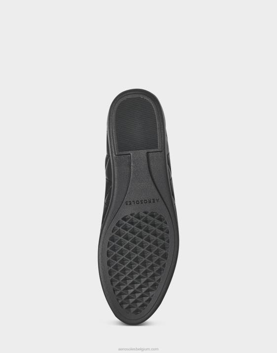 loafer zwart gewatteerd leer Aerosoles 0V00154 vrouwen