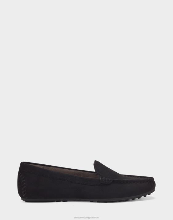 loafer zwart imitatie suède Aerosoles 0V00163 vrouwen