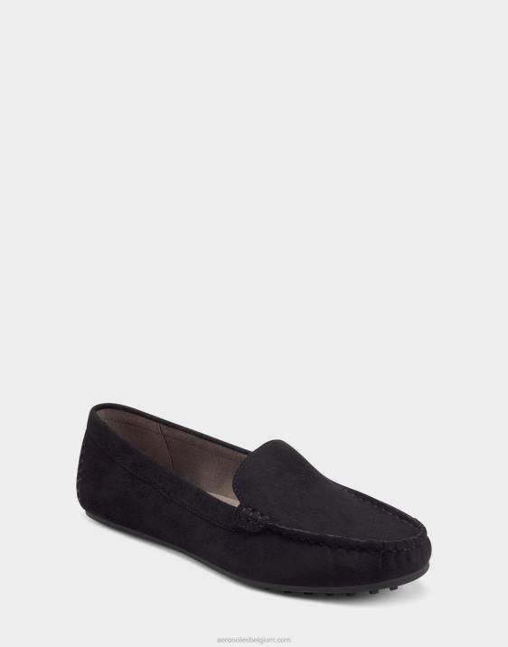 loafer zwart imitatie suède Aerosoles 0V00163 vrouwen