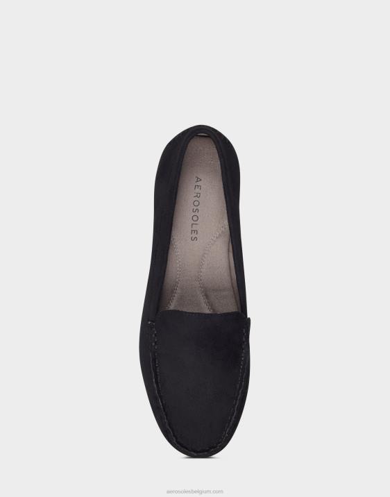 loafer zwart imitatie suède Aerosoles 0V00163 vrouwen