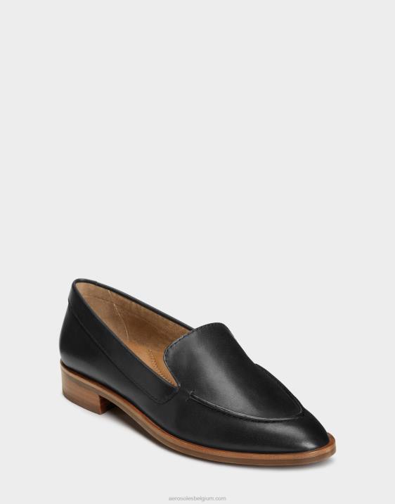 loafer zwart leer Aerosoles 0V00143 vrouwen