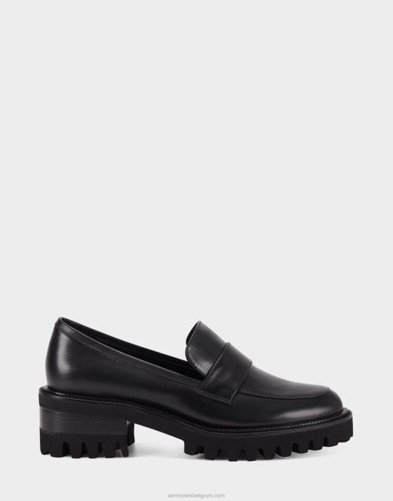 loafer zwart leer Aerosoles 0V00144 vrouwen