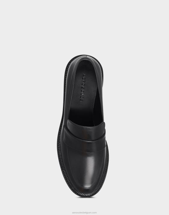 loafer zwart leer Aerosoles 0V00144 vrouwen