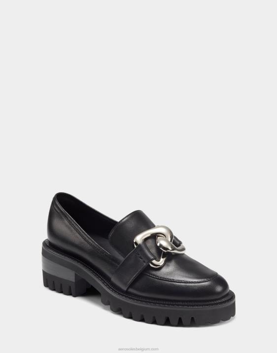 loafer zwart leer Aerosoles 0V00147 vrouwen