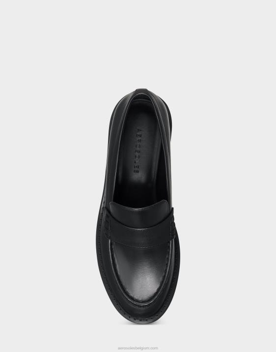 loafer zwart leer Aerosoles 0V00165 vrouwen