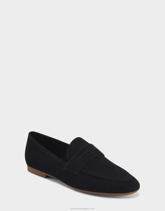 loafer zwart suède Aerosoles 0V00161 vrouwen