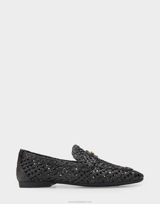 loafer zwarte stof Aerosoles 0V00206 vrouwen