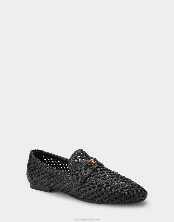 loafer zwarte stof Aerosoles 0V00206 vrouwen