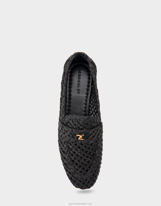 loafer zwarte stof Aerosoles 0V00206 vrouwen