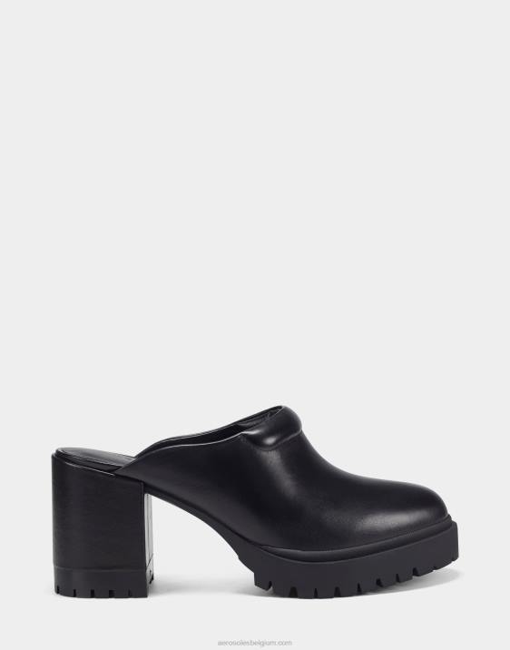 muilezel zwart leer Aerosoles 0V00272 vrouwen