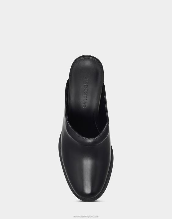 muilezel zwart leer Aerosoles 0V00272 vrouwen