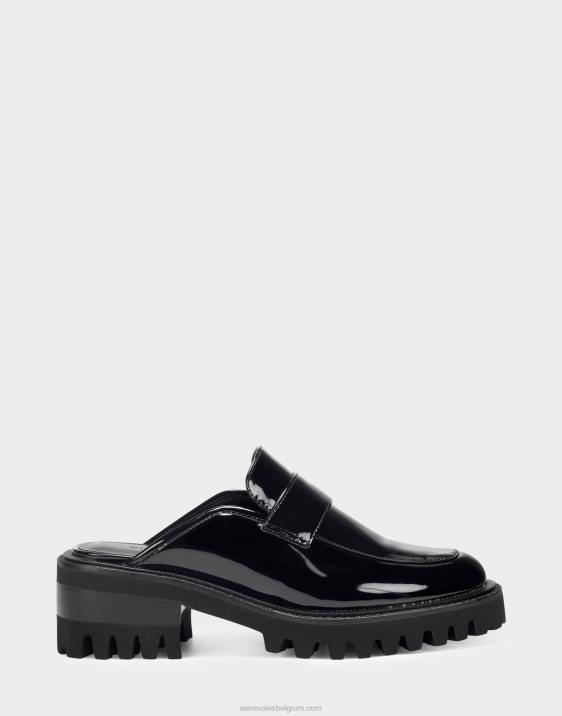 muilezel zwart patent Aerosoles 0V00162 vrouwen