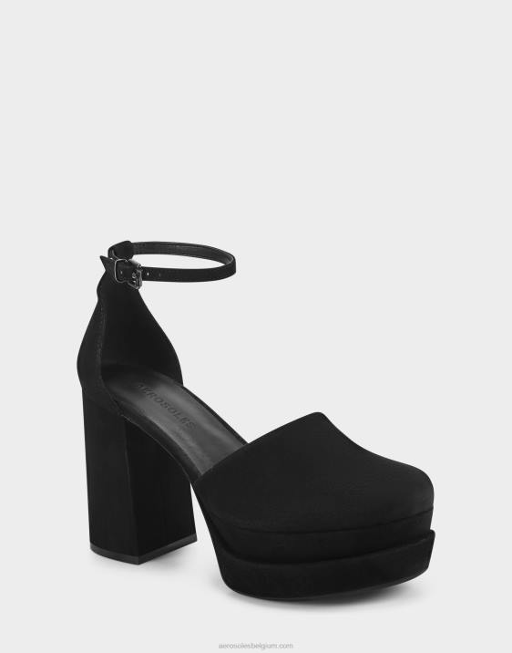 pump zwart suède Aerosoles 0V00359 vrouwen